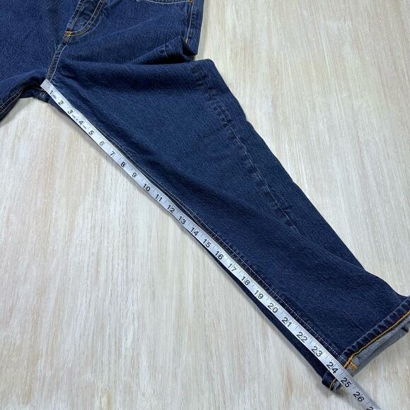 BDG Urban Outfitters Relaxed Straight Button Fly High Rise Denim Jeans Size 28 - Picture 12 of 16